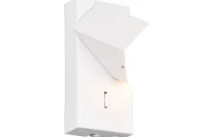 Läslampor-Trio Lighting Raglan Vägglampa LED 1-del mattvit