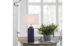 Rektangulära Lampskärmar-PR Home Rakel Rektangulär Lampskärm 32cm Vit