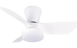 Takfläktar-Reality Randers Takfläkt 76cm LED matt vit