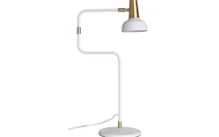 Sovrum|Skrivbordslampor < CO Bankeryd Ray Bordslampa 57cm Vit/Mässing