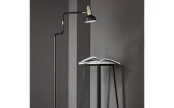 Golvläslampor|Vardagsrum < CO Bankeryd Ray Golvlampa 127cm Svart/Mässing