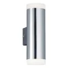 Badrumslampor Vägg-Trio Lighting Ray H2O Vägglampa LED 2-delad krom IP44