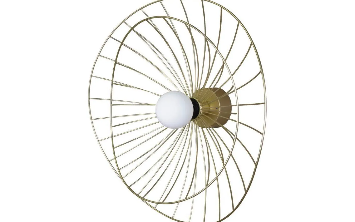 Hall & Trappa|Sovrum-Globen Lighting Ray Plafond/Vägglampa 60cm Mässing