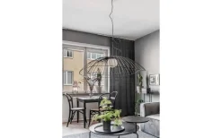 Kök & Matplats|Stora Taklampor Ø70-150 Cm < Globen Lighting Ray Taklampa 115cm E27 Svart