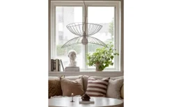 Vardagsrum|Kök & Matplats < Globen Lighting Ray Taklampa 70cm E27 Vit