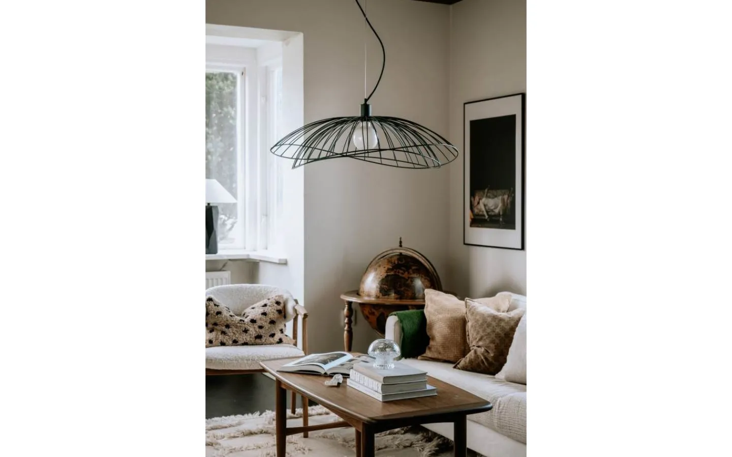 Stora Taklampor Ø70-150 Cm-Globen Lighting Ray Taklampa 70cm Grön