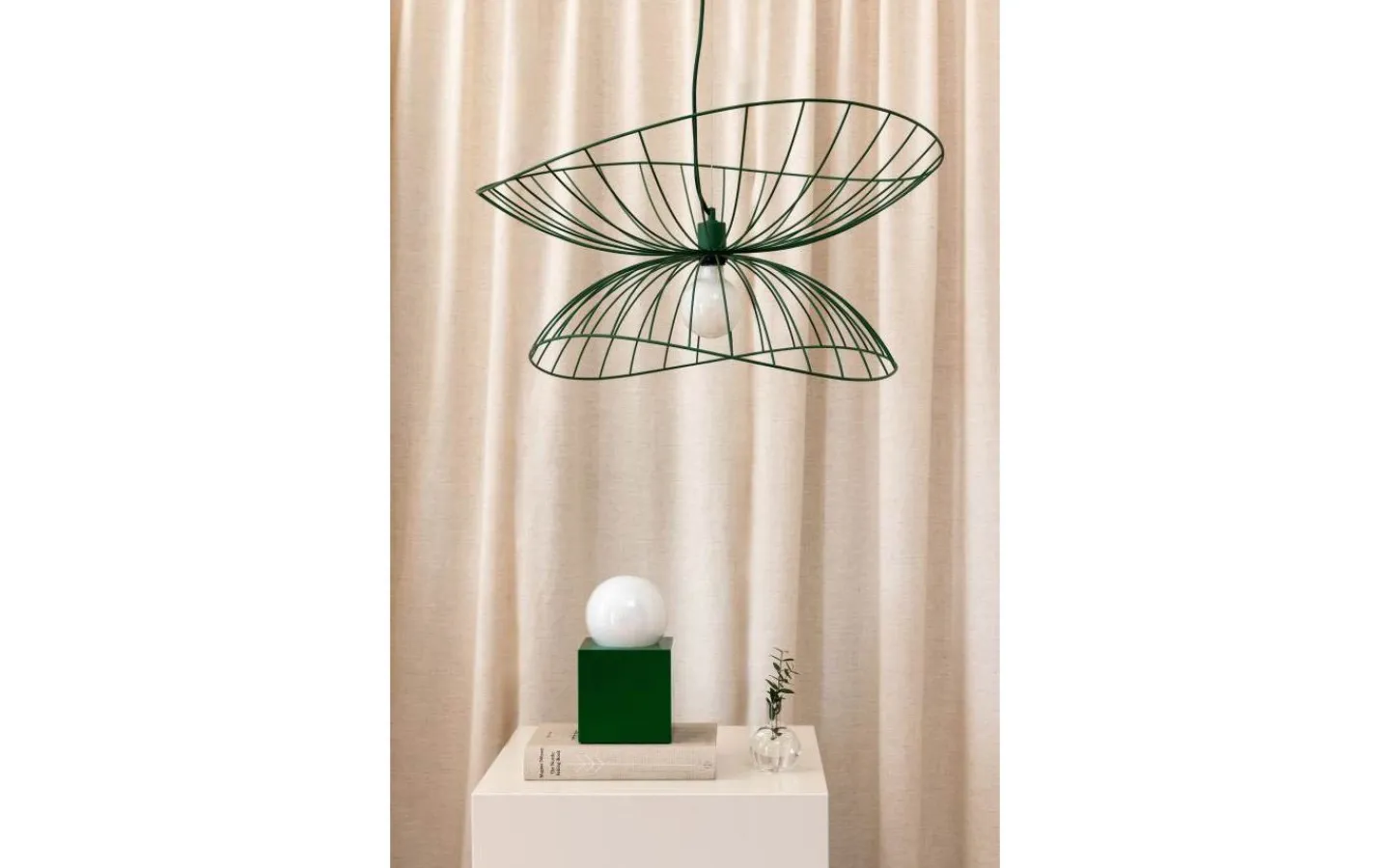 Stora Taklampor Ø70-150 Cm-Globen Lighting Ray Taklampa 70cm Grön