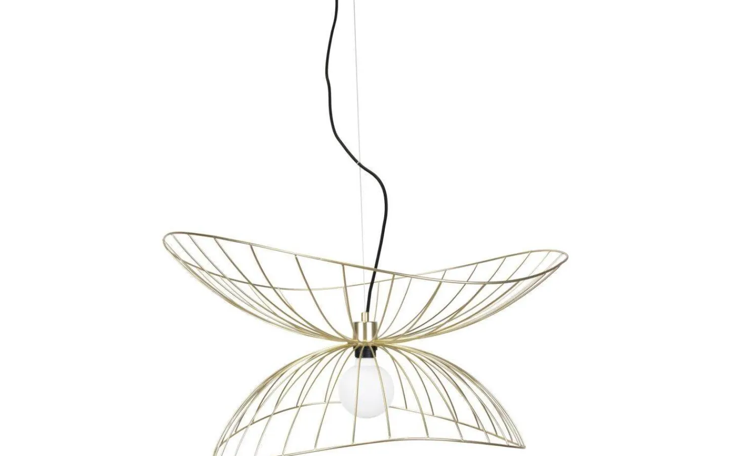 Vardagsrum|Kök & Matplats-Globen Lighting Ray Taklampa Mässing 70cm