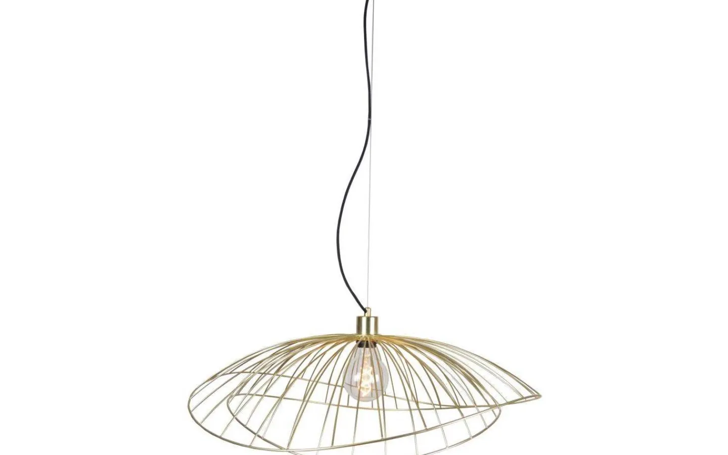 Vardagsrum|Kök & Matplats-Globen Lighting Ray Taklampa Mässing 70cm