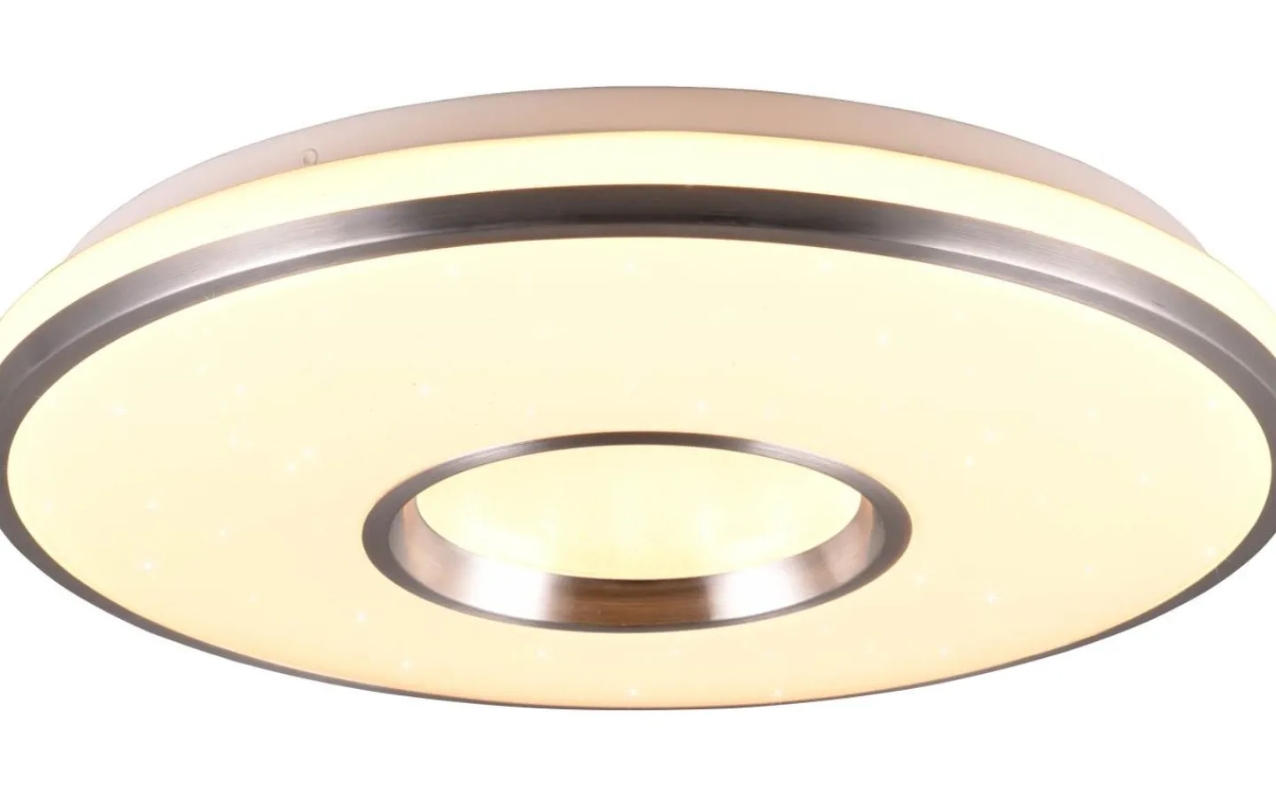 Plafonder-Reality Realta Plafond LED 39cm borstad aluminium RGBW