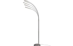Golvlampor|Golvläslampor < Reality Reed Golvlampa LED i borstat stål