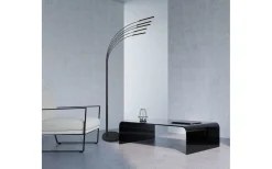 Golvlampor|Golvläslampor < Reality Reed Golvlampa LED mattsvart