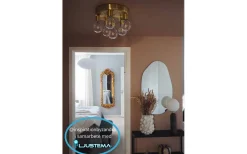 Badrum|Hall & Trappa < Belid Regal Plafond 32cm 6L Mässing