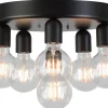 Badrum|Hall & Trappa-Belid Regal Plafond 32cm 6L Svart