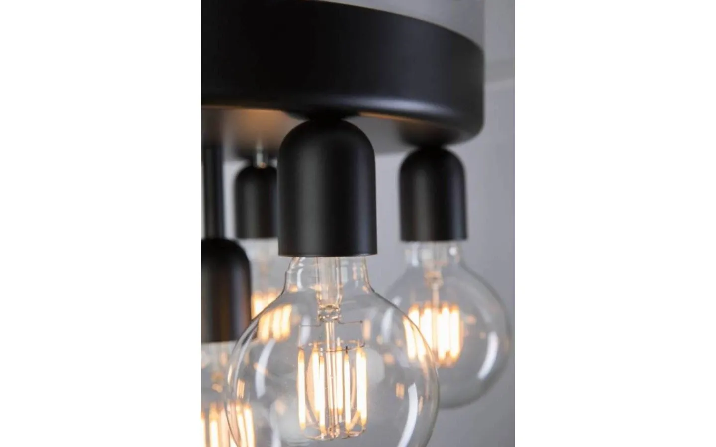 Badrum|Hall & Trappa-Belid Regal Plafond 32cm 6L Svart