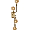 Lampetter-Belid Regal Vägglampa 70cm Mässing
