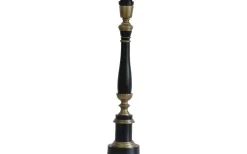 Lampfötter < Hallbergs Regent Lampfot 50cm Svart/Mässing