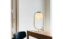 Bordslampor-Dyberg Larsen Reims Bordslampa 40cm Opal/Mässing