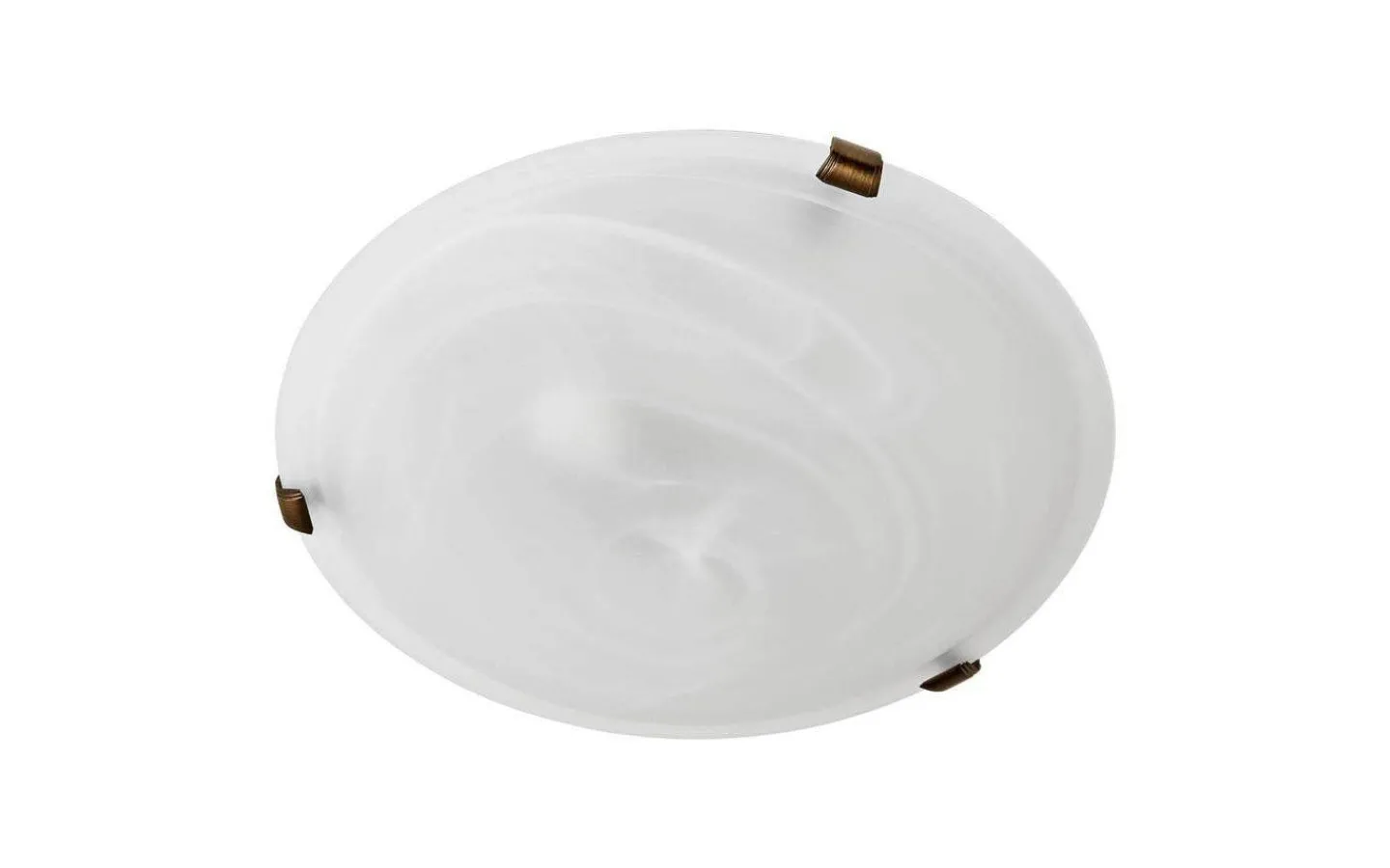 Plafonder-ArmaturHantverk Åre Plafond Ø50cm Nickel/Vit