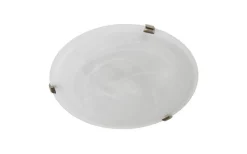 Plafonder < ArmaturHantverk Åre Plafond Ø40cm Nickel/Vit
