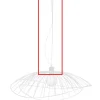 Reservglas Och Reservdelar-Globen Lighting Reservdel Upphäng till 258008 Ray Vit