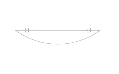 Reservglas Och Reservdelar-Belid Reservglas till Cirklo Plafond 35cm