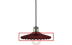 Reservglas Och Reservdelar-Globen Lighting Reservglas till 6413 Cobbler Burgundy