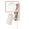 Reservglas Och Reservdelar < Globen Lighting Reservglas till 4343 Doppio D10 Vit