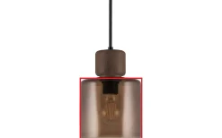 Reservglas Och Reservdelar < Globen Lighting Reservglas till Dot Fönsterlampa 15cm Brun