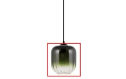 Reservglas Och Reservdelar < Globen Lighting Reservglas till 6549 Haze 18 Grön