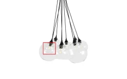 Reservglas Och Reservdelar < Globen Lighting Reservglas till Pallas och Bowl Taklampa 15cm Klarglas