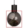 Reservglas Och Reservdelar < Globen Lighting Reservglas till 6410 Pendel Hole Rök