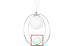 Reservglas Och Reservdelar < Globen Lighting Reservglas till Saint 60 Taklampa