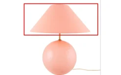 Reservglas Och Reservdelar < Globen Lighting Reservskärm till 6246 Iris 35 Blush