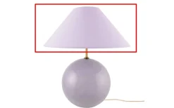 Reservglas Och Reservdelar-Globen Lighting Reservskärm till 6246 Iris 35 Lavendel