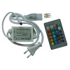 230V Led Slinga|230V Led Slinga-TeraLite LED RGB kontroller med IR-fjärr för 230V RGB Led strip