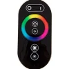 230V Led Slinga|230V Led Slinga < TeraLite LED RGB kontroller med RF-fjärr för 230V RGB Led strip Svart