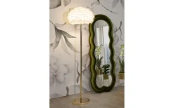Golvlampor < Mauro Ferretti Rhythm Golvlampa Fjädrar 170cm Vit