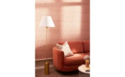 Golvfötter < Globen Lighting Rib Golvfot 129cm Borstad Mässing