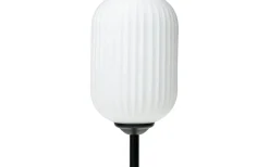 Bordslampor < Dyberg Larsen Riflet Bordslampa 52cm Opal/Svart