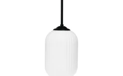 Fönsterlampor-Dyberg Larsen Riflet Fönsterlampa 20cm Opal/Svart