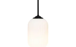 Fönsterlampor < Dyberg Larsen Riflet Fönsterlampa 14cm Opal/Svart