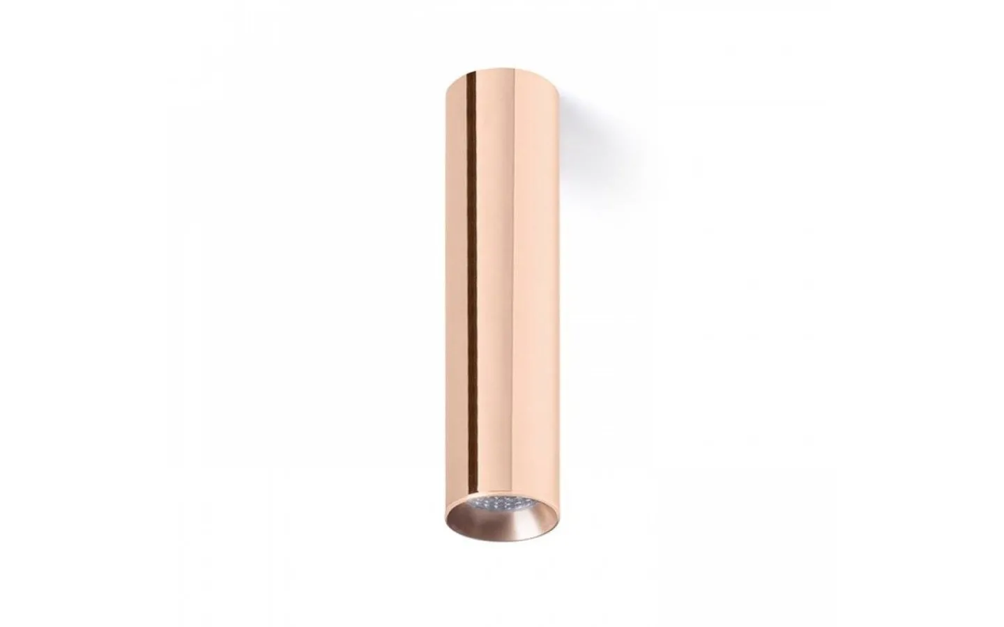 Takspot Med 1 Lampa < Rendl Riga Takspotlight 18cm 4W 3000K Koppar