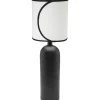 Bordslampor-PR Home Riley Bordslampa 45cm Ava Offwhite/Svart