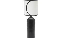 Bordslampor-PR Home Riley Bordslampa 45cm Ava Offwhite/Svart