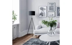 Vardagsrum|Golvlampor < By Rydens Rina Golvlampa 145cm Svart