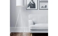 Vardagsrum|Golvlampor-By Rydens Rina Golvlampa 145cm Vit