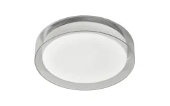 Badrumslampor Tak|Plafonder < ArmaturHantverk Rindö Plafond Ø35cm LED 24W 3000K Krom IP44