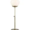 Bordslampor-Markslojd Rise Bordslampa 60cm Antikmässing/Vit