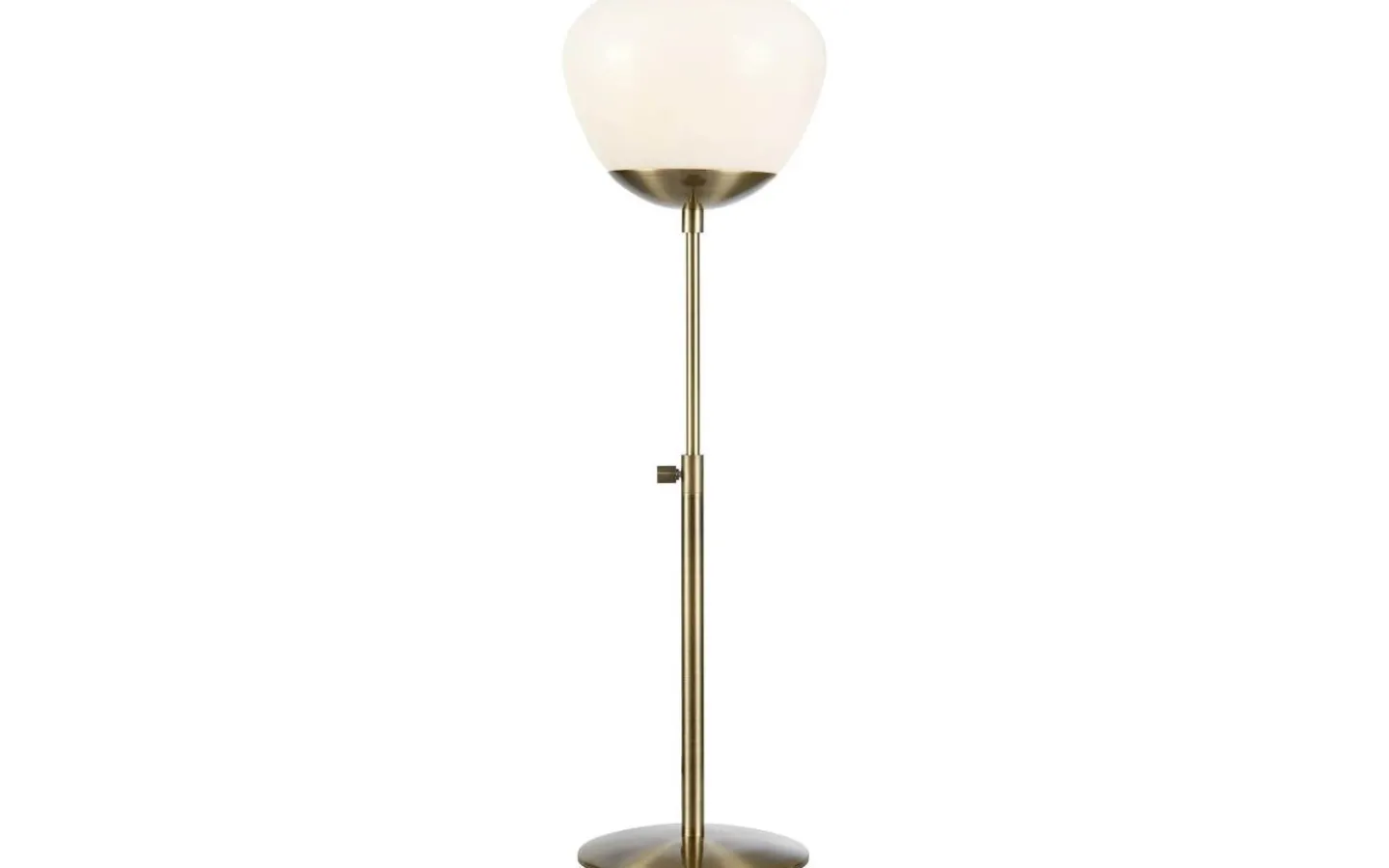 Bordslampor-Markslojd Rise Bordslampa 60cm Antikmässing/Vit